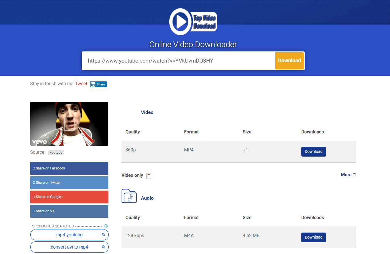 Top Video Downloader - Online Video Downloader