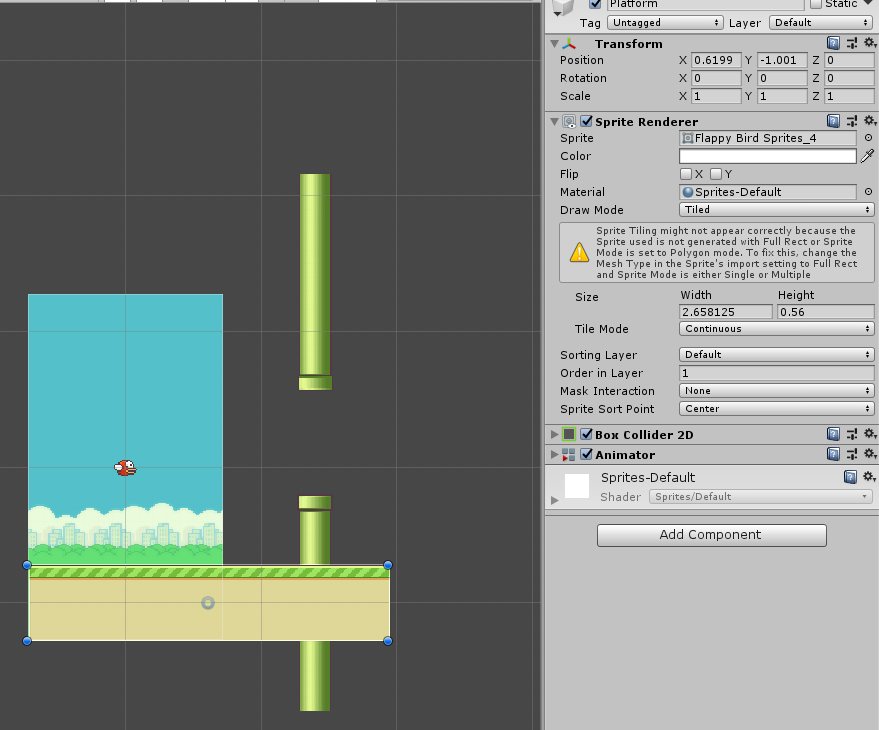 noobtuts - Unity 2D Flappy Bird Tutorial