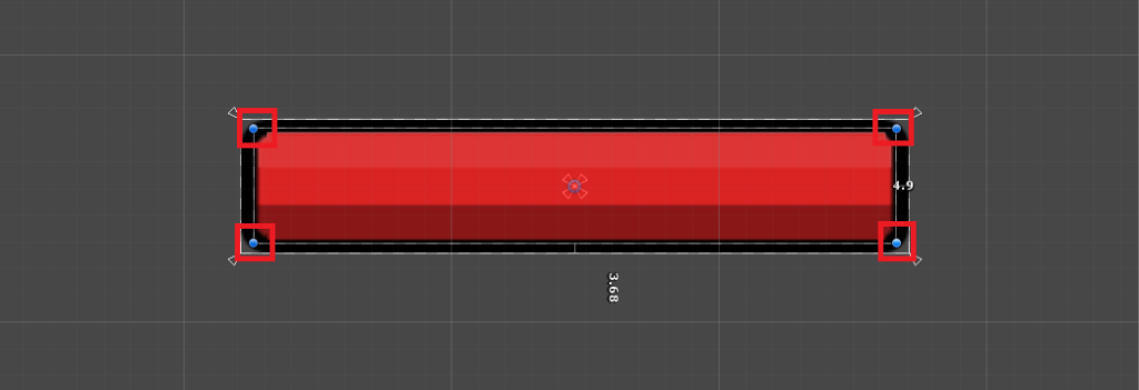 resizing the health bar