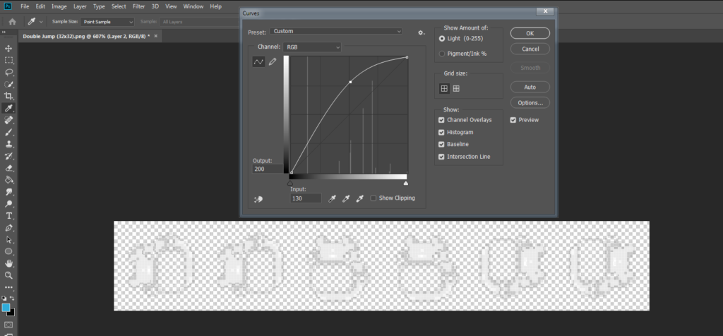 photoshop curves