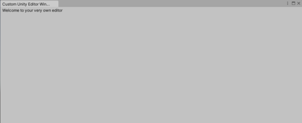 Unity Tutorials: How To Create Custom Editor Window - WeeklyHow