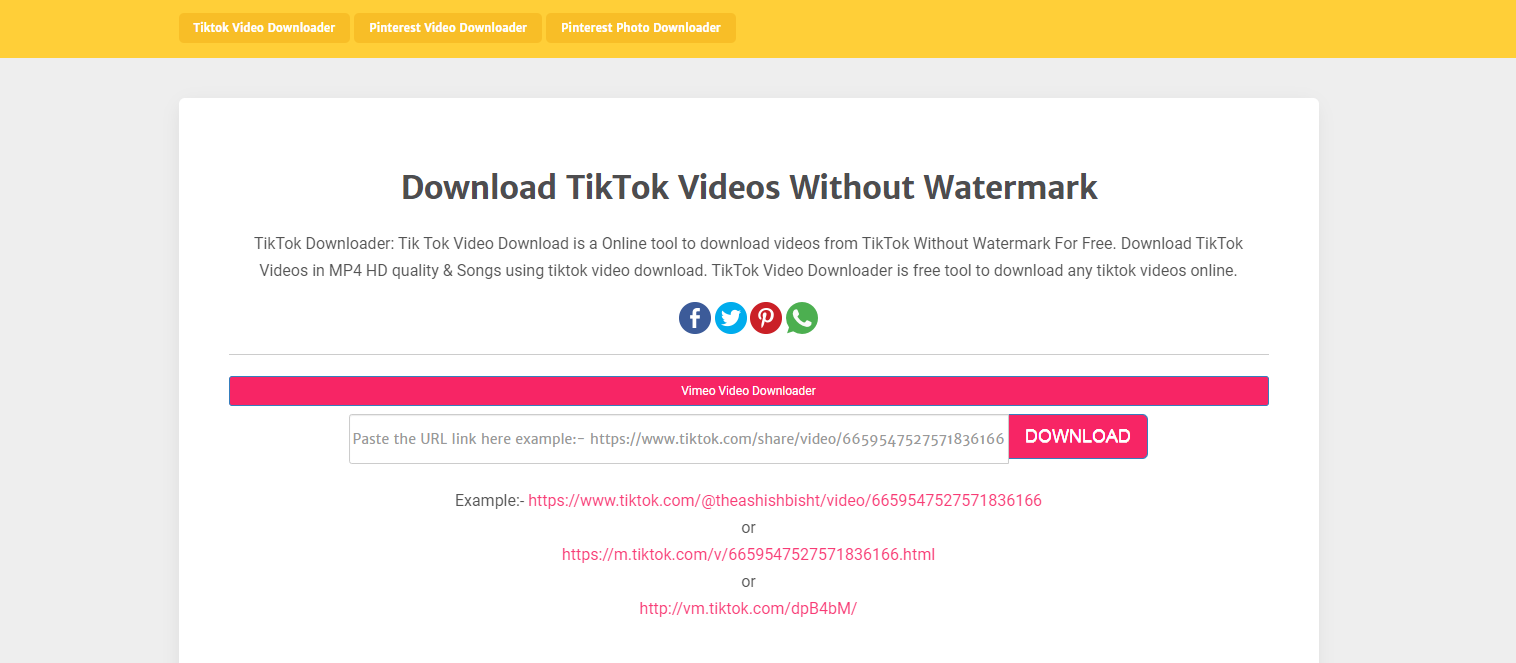 download video from tiktok online
