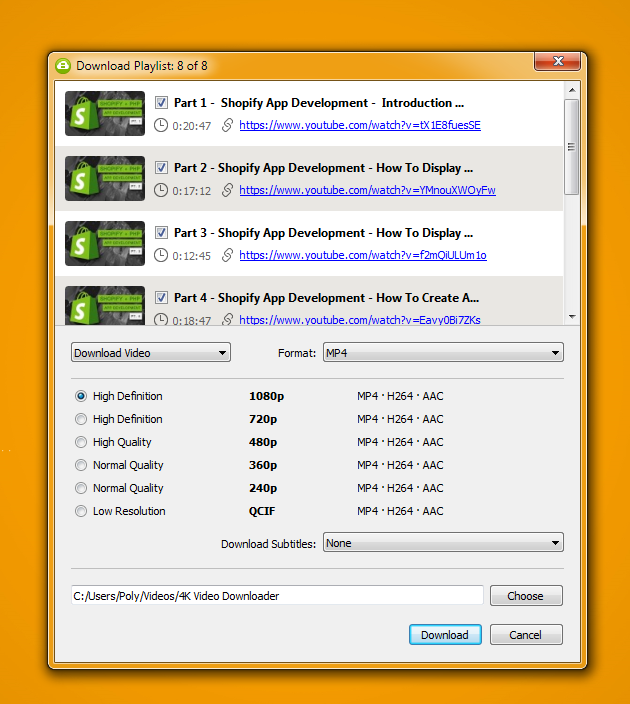 How To Download  Playlists For Free With 4K Video Downloader -  WeeklyHow